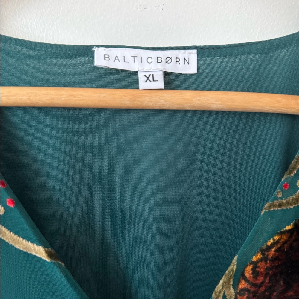 Baltic Born Valen Maxi Dress Jade Green Size XL - Picture 5 of 7